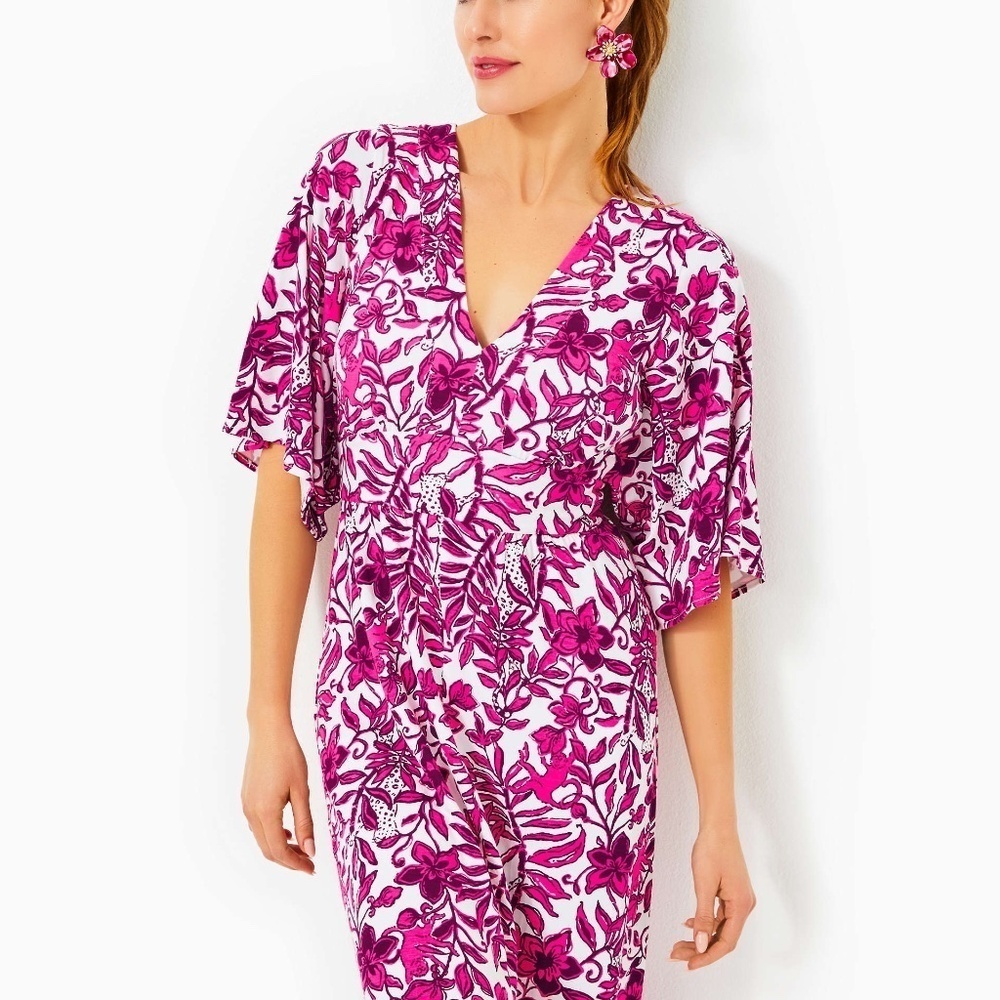 NWOT LILLY PULITZER Roselle Maxi Dress - Picture 3 of 6